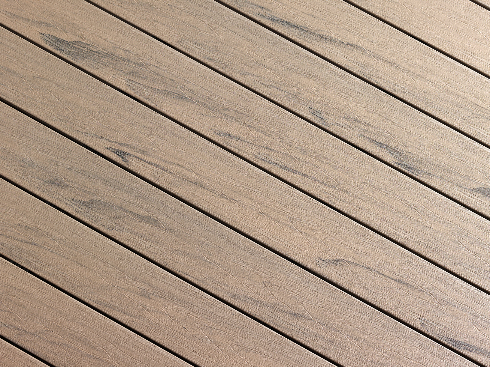 Hazel wood composite decking color