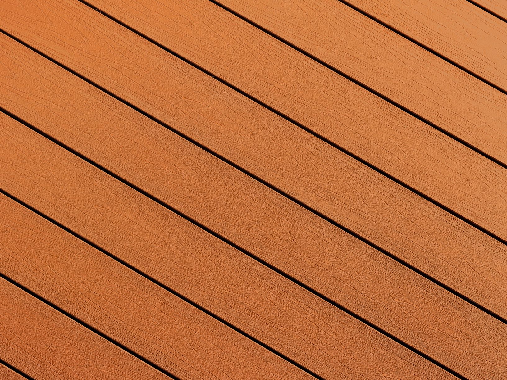 Caramel composite decking color