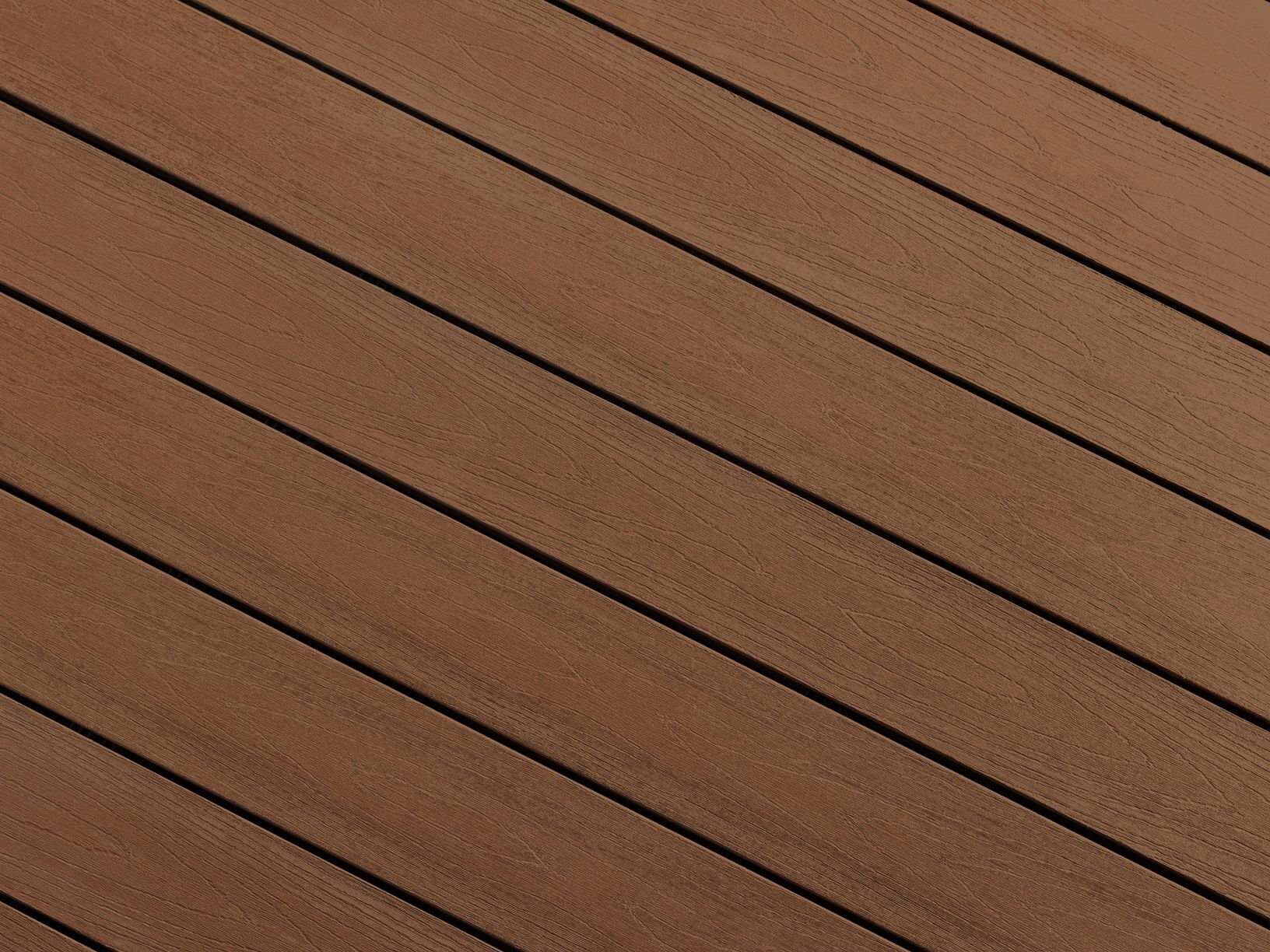 Mocha composite decking color