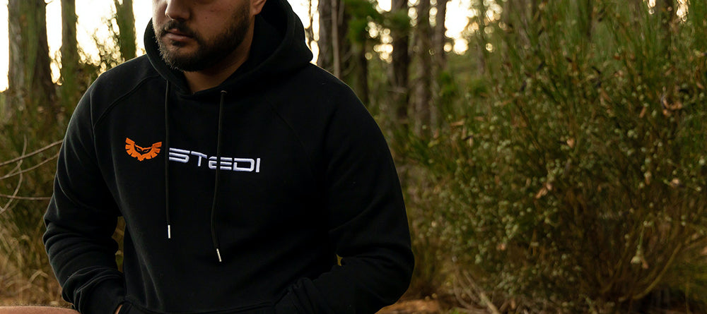 STEDI HOODIE | SIGNATURE BLACK