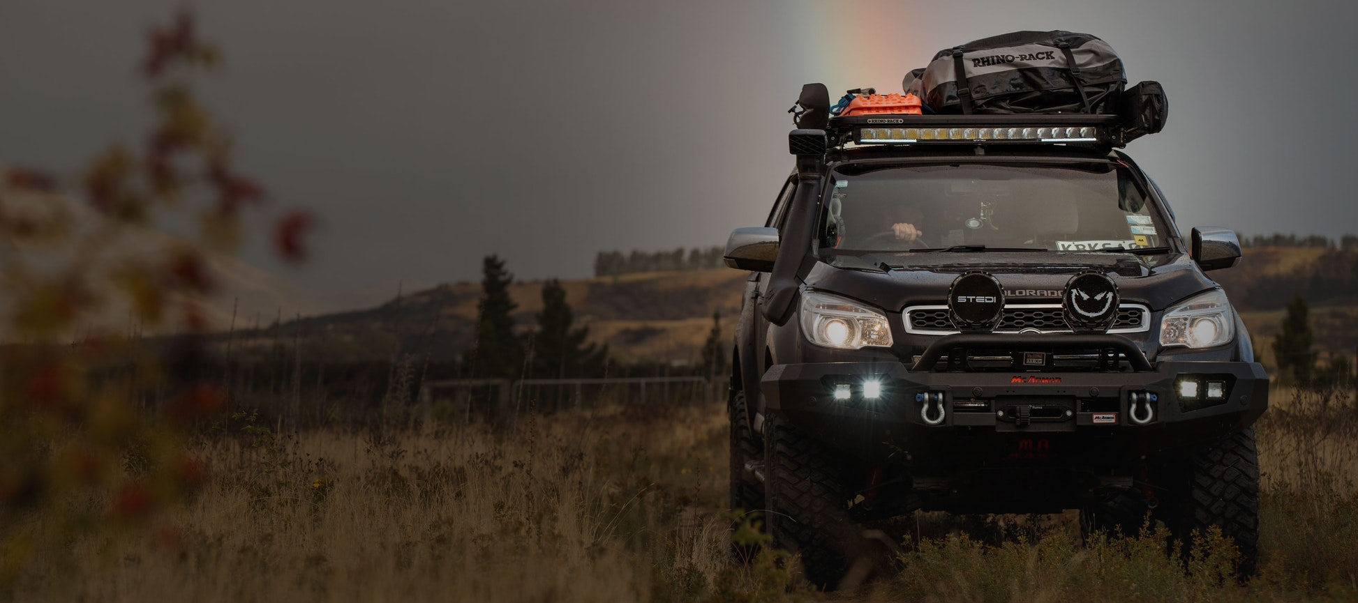 Stedi ST2K and Type-X Pro on Holden Colorado