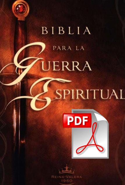 Biblia Para La Guerra Espiritual Prepárese Para La Guerra Espiritual My Faithbook Store 1951