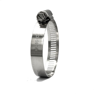 141-166mm - 5.55-6.54in Worm Gear Hose Clamp - 304SS - CLEARANCE
