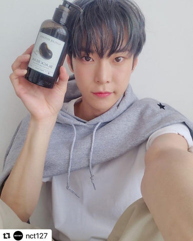 nct doyoung's shampoo