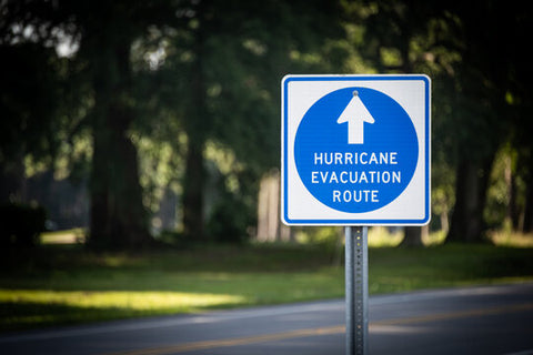 Evacuation Route for Hurricanes