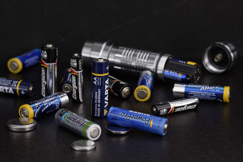 Flashlights and extra batteries