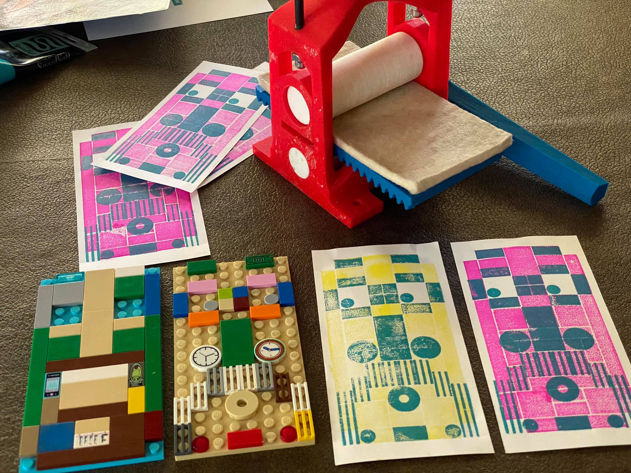 Using LEGO Bricks Printing Plates – Open Open Press Project