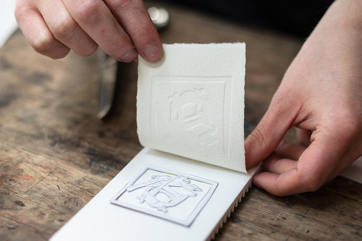 Blind Embossing With a 3D Printed Press – Open Press Project