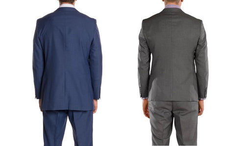 Length of slim fit suit jacket compared to regular fit