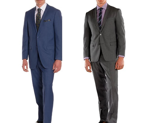 slim fit suit compared to regular fit suit