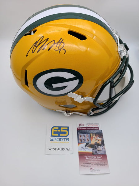 Davante Adams Packers Signed Autographed Full Size Authentic Speed