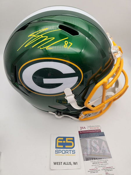 Jordy Nelson Autographed Signed Green Bay Packers Eclipse Mini Helmet – MVP  Authentics