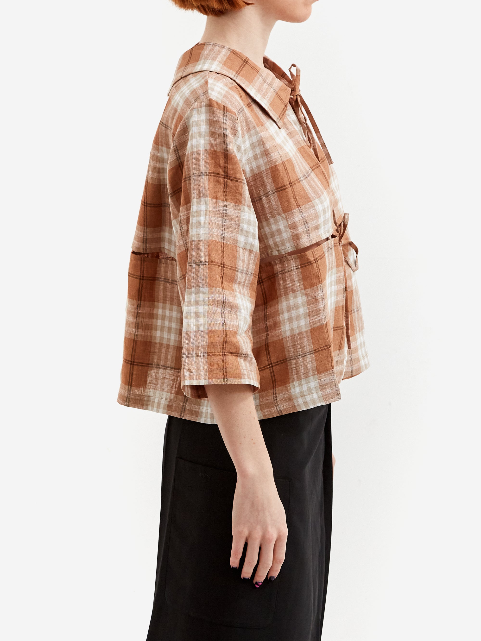 ARCS JUMP Blouse - Toast