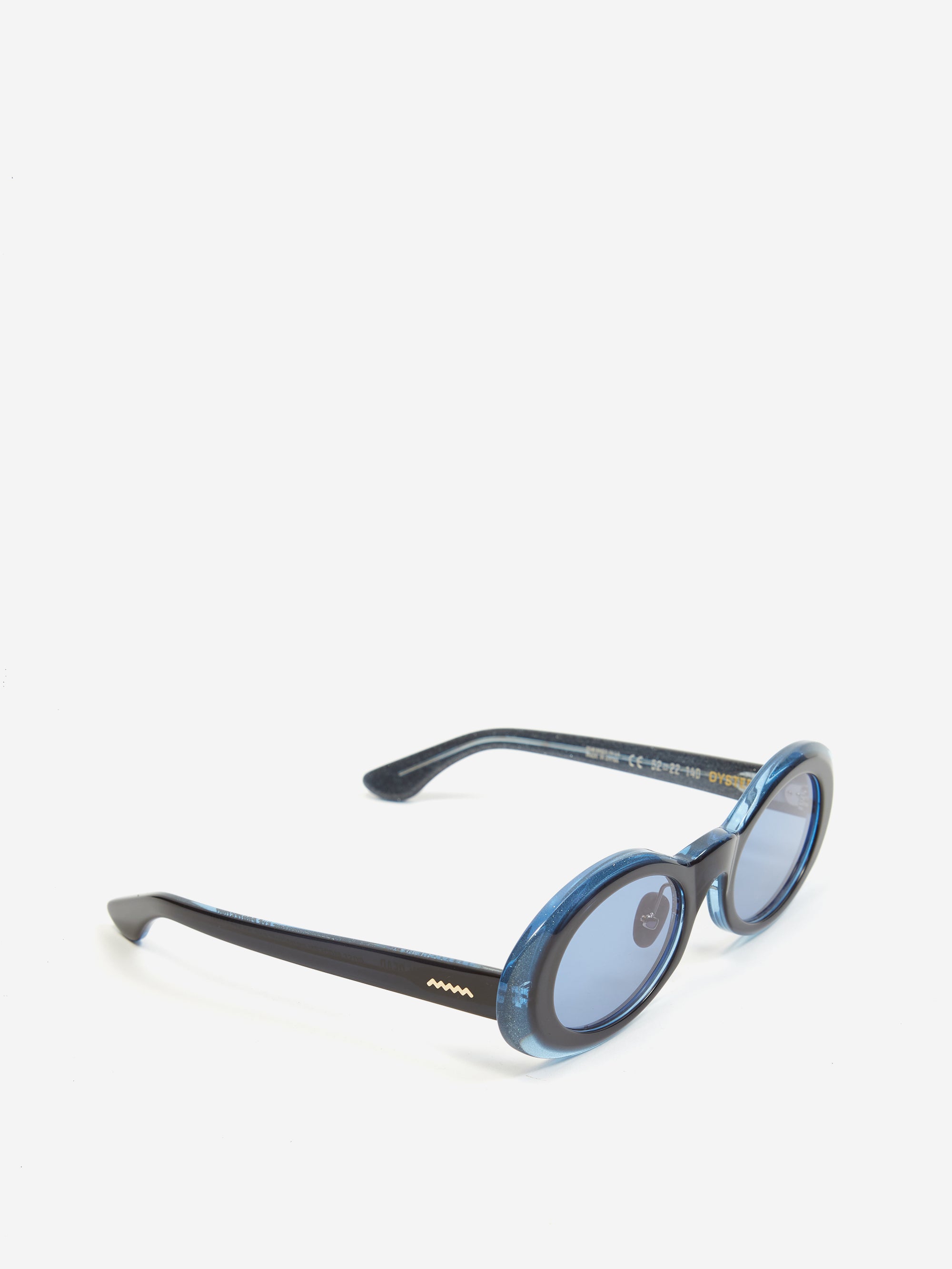 Brain Dead Oyster Eye Protection - Blue Glitter/Midnight Lens