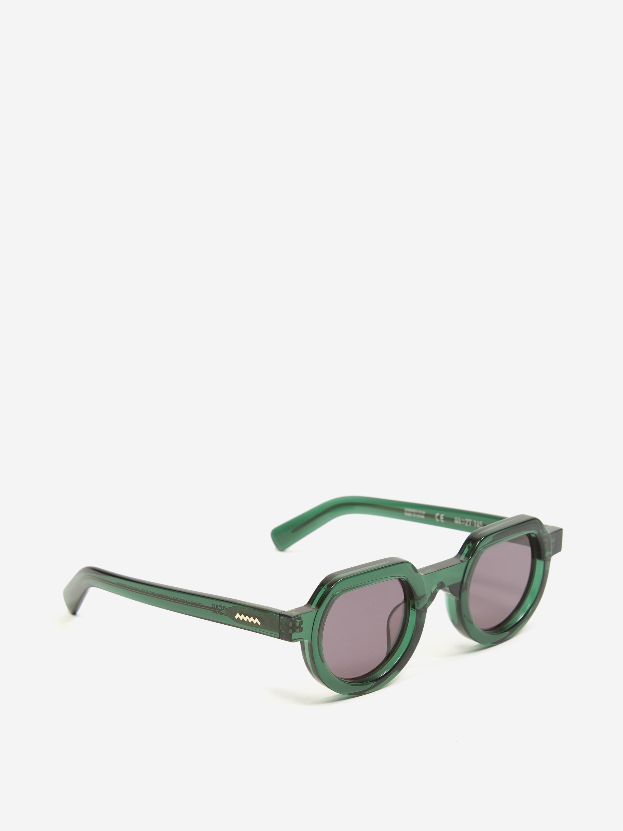 Brain Dead Tani Eye Protection - Jade Glitter/Black Lens