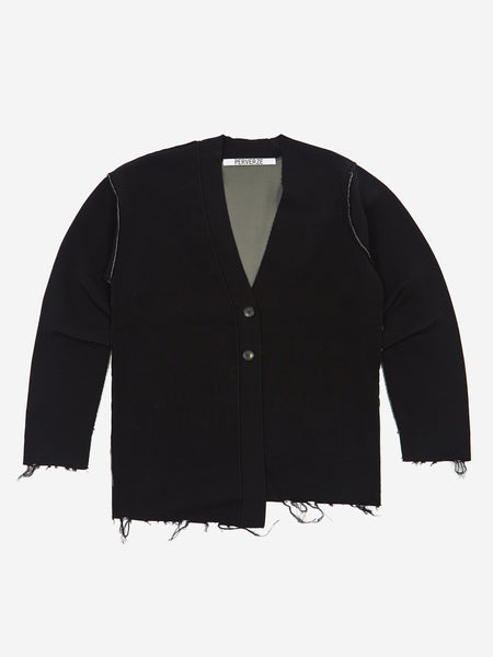 PERVERZE over slip knit cardigan | lahoreschoolofphotography.com