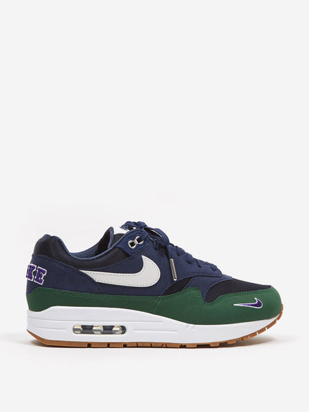 Air Max 1 '87 - Obsidian/White-Midnight Navy-Gorge Green – Goodhood