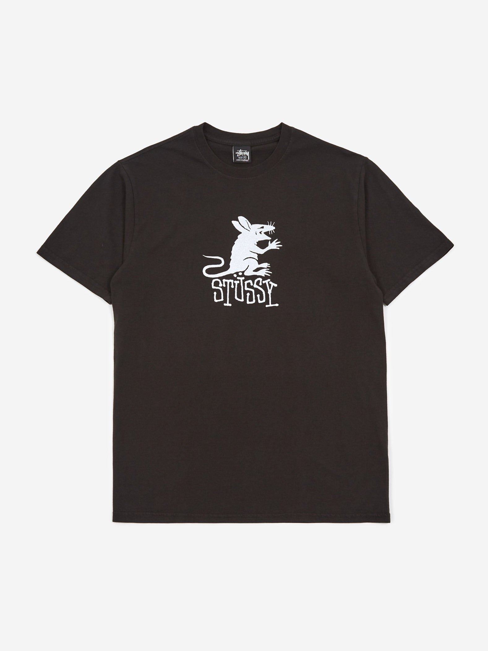 Stussy Rat Pigment Dyed T-Shirt - Black – Goodhood