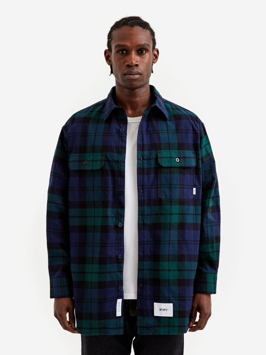 WTAPS LS / COTTON. FLANNEL. TEXTILE