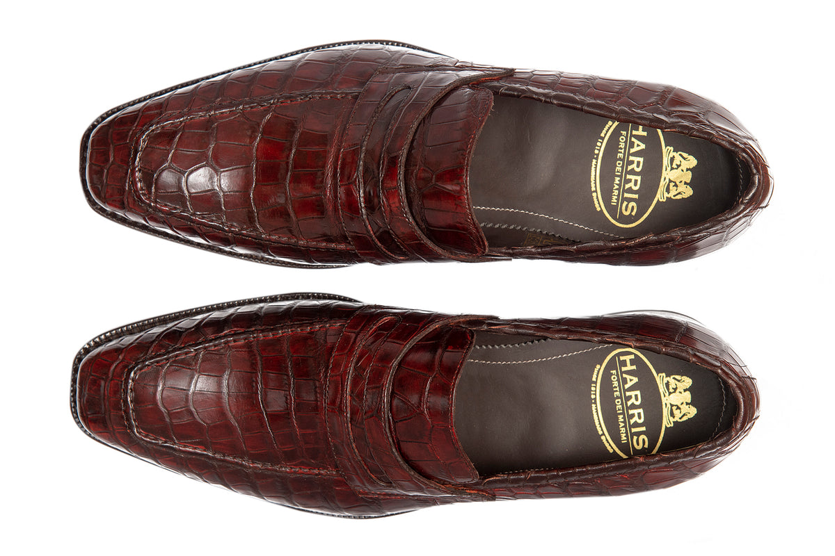 Crocodile moccasin – Harris Shoes 1913