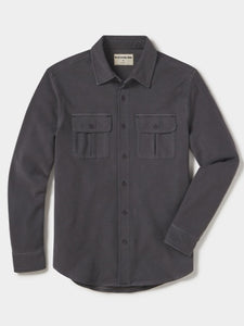 The Normal Brand Tailored Terry Shirt Jacket