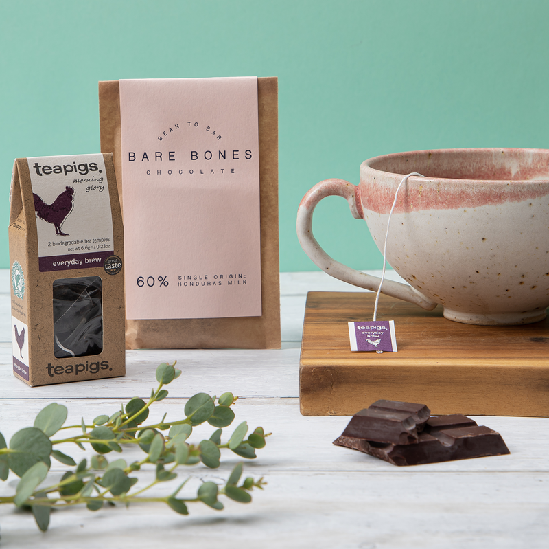 Time out teacup and chocolate gift set