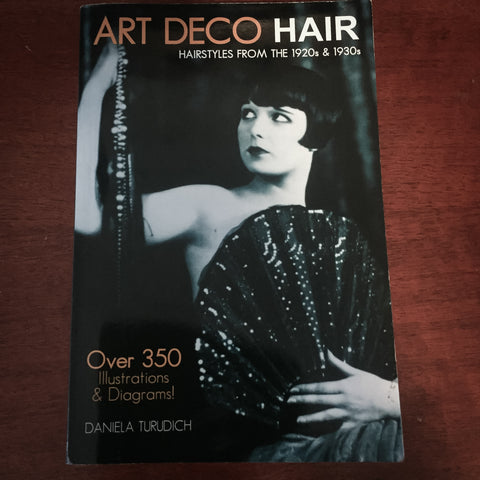 Art deco hair book