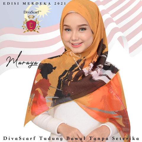 Image of Aug 2021 - Diva Scaf Tudung Bawal Maraya