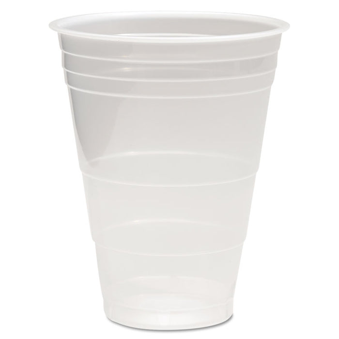Translucent Plastic Cold Cups, 16oz, Polypropylene, 50/Pack