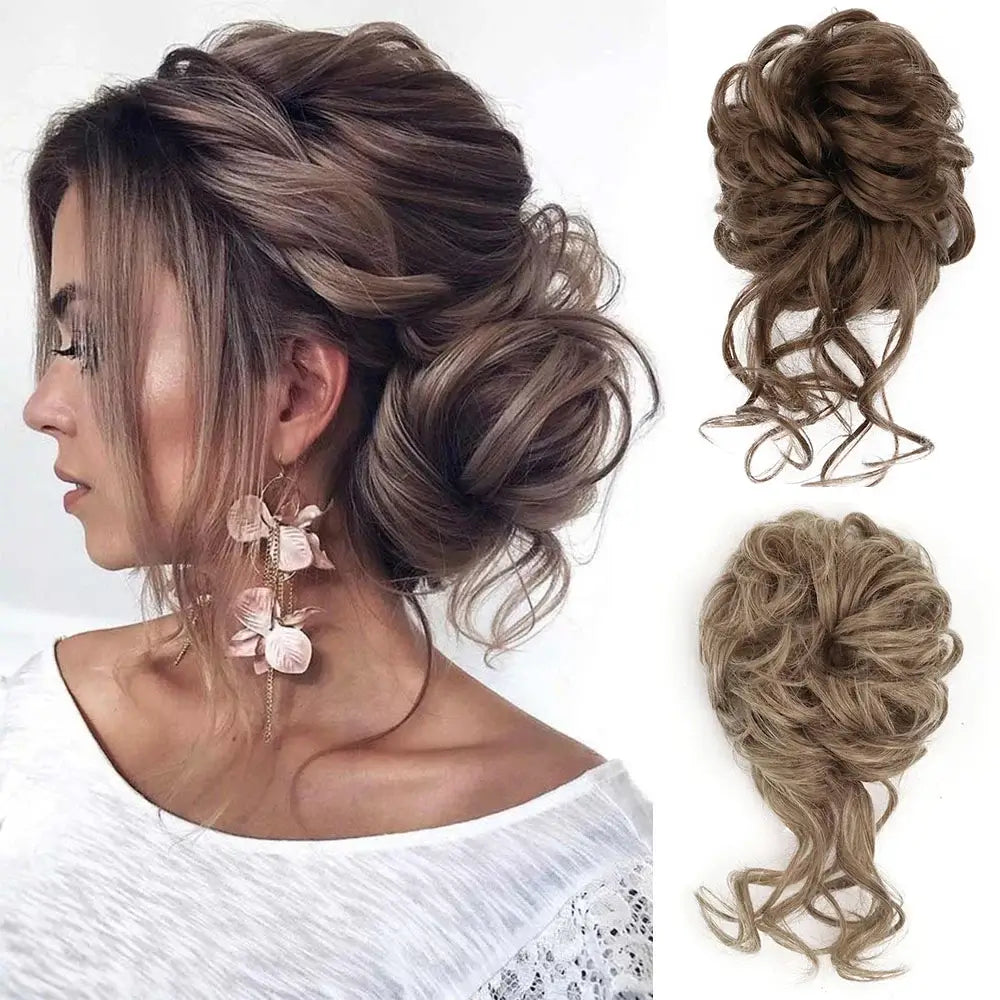 Penteado Infantil fácil com coque