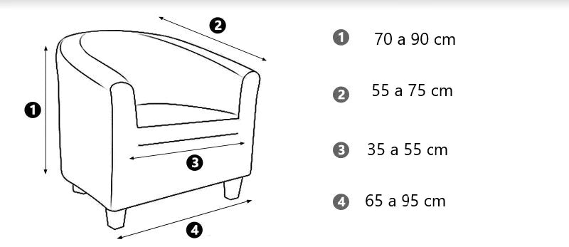 Transforme seu espaço com conforto! Capas de Poltrona Lisa da Polideia: alta elasticidade, resistência a manchas, fácil instalação. Renove suas poltronas agora!