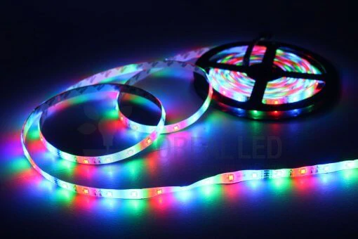 Polideia comprar melhor Fita de LED RGB 5050 Com Controle e Fonte barato