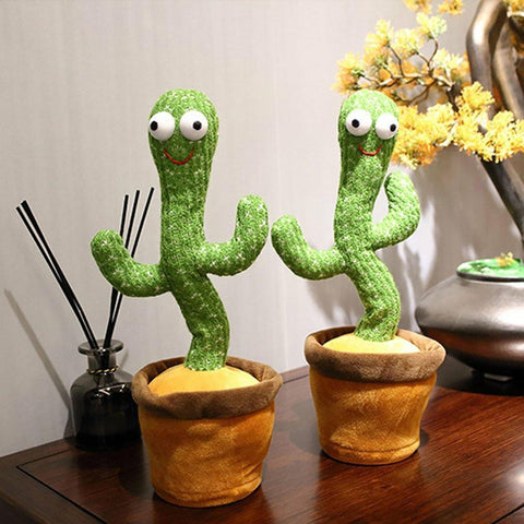 Xploudshop cactus melhor brinquedo CACTO dançante brinquedo que imita canta e dança e fala brinquedo mais barato interativo brinquedo desenvolvimeto motor das crianças bebes filhos cacto