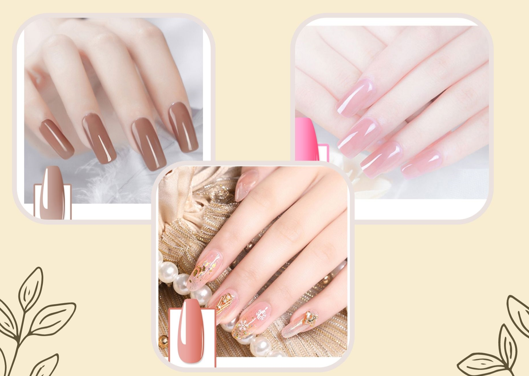 Unhas de gel impecáveis com o Kit Unha de Gel Profissional - Economize e transforme seu visual em minutos!