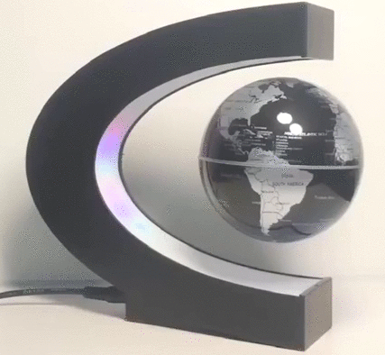Polideia Melhor globo magnetico preço globo terrestre magnetico flutuante grande 20 cm onde  comprarglobo levitacao magnetica antigravidade decoracao simples barato