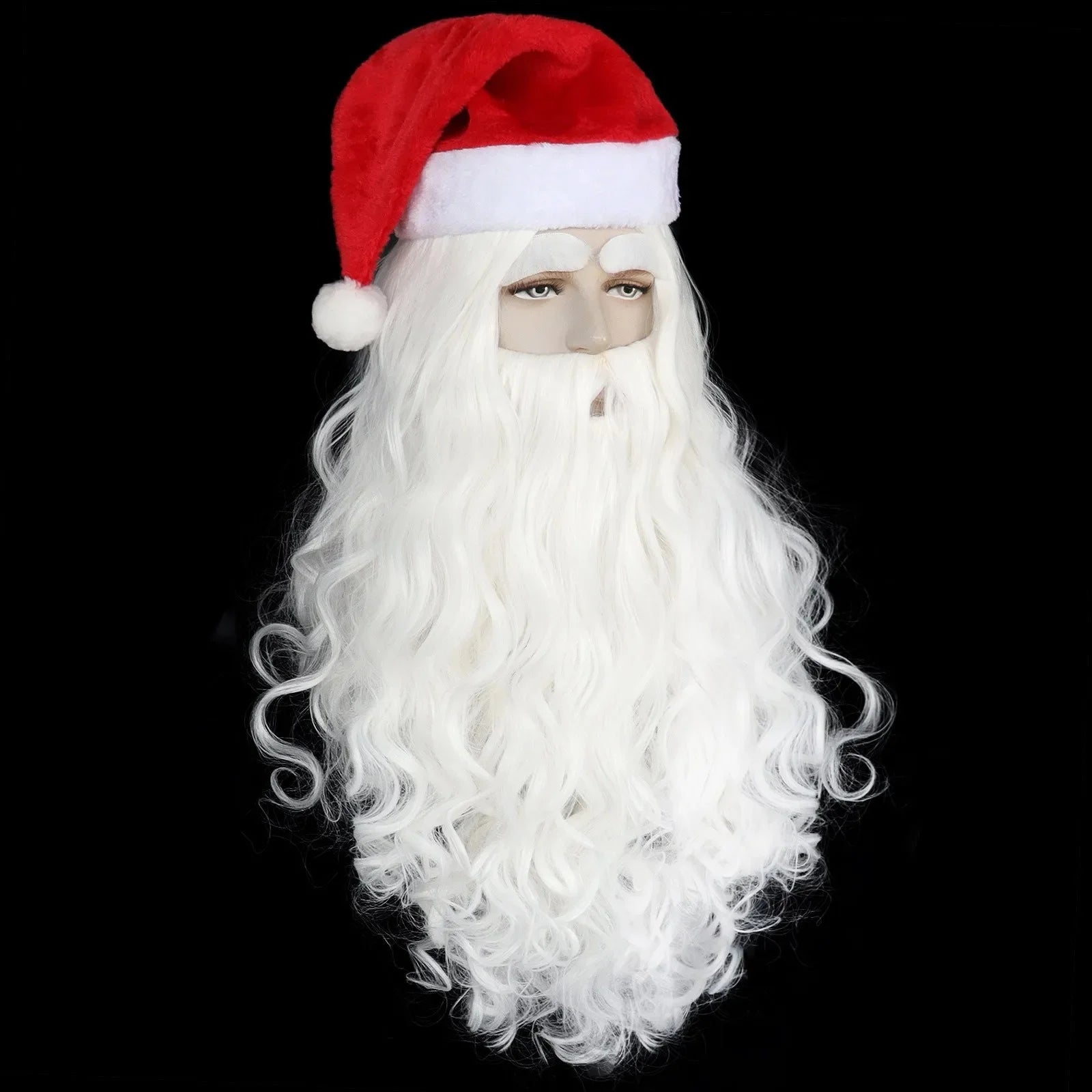 Peruca Mamãe e Papai Noel com Barba - Polideia
