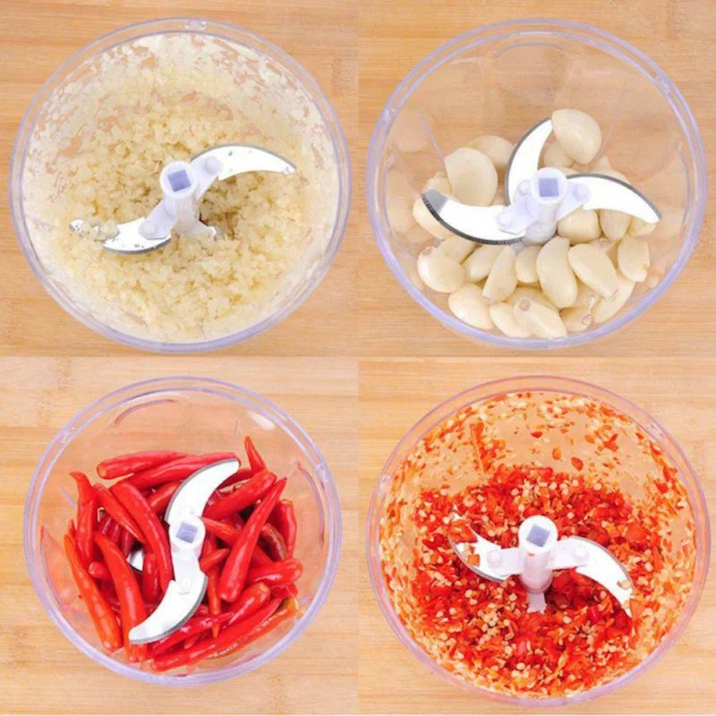 Processador de Alimentos Manual 500ml - Polideia