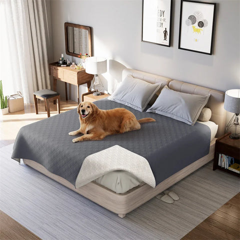 Protetor de Cama e Sofá Impermeável  Pet- Praticidade e conforto garantidos para uma cama perfeita.