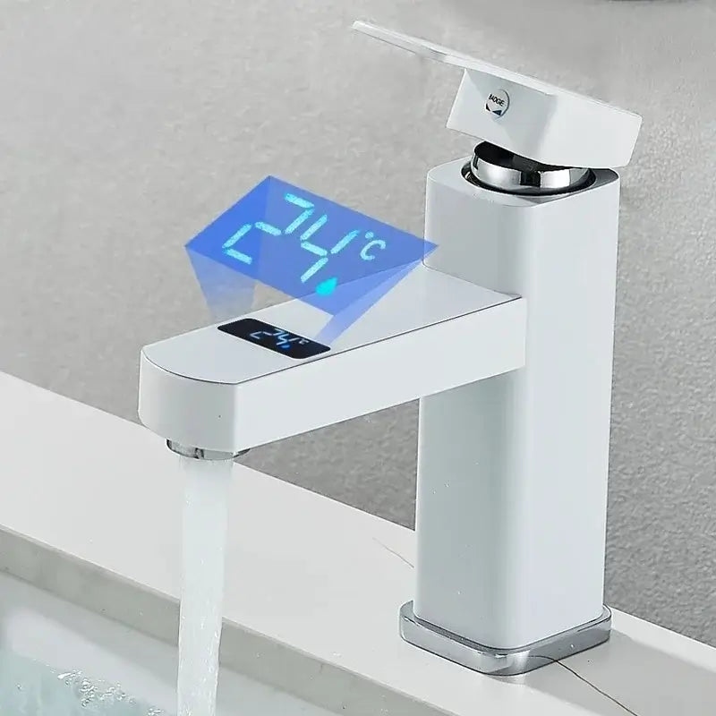 Torneira Lavabo com Touch Screen Misturador - Polideia