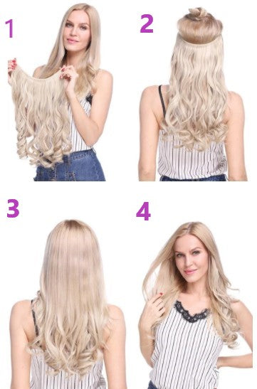 Xploudshop melhor extensão de cabelo aplique de cabelo sem clips sem prender mega hair aplique lace mais barato cabelereiro penteado cabelo grande cabelo longo cabelo humano