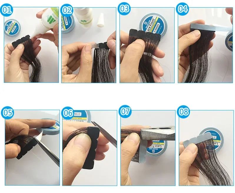 Waterproof Wig Adhesive Tape providing secure and invisible hold for wigs and hairpieces. Anellace