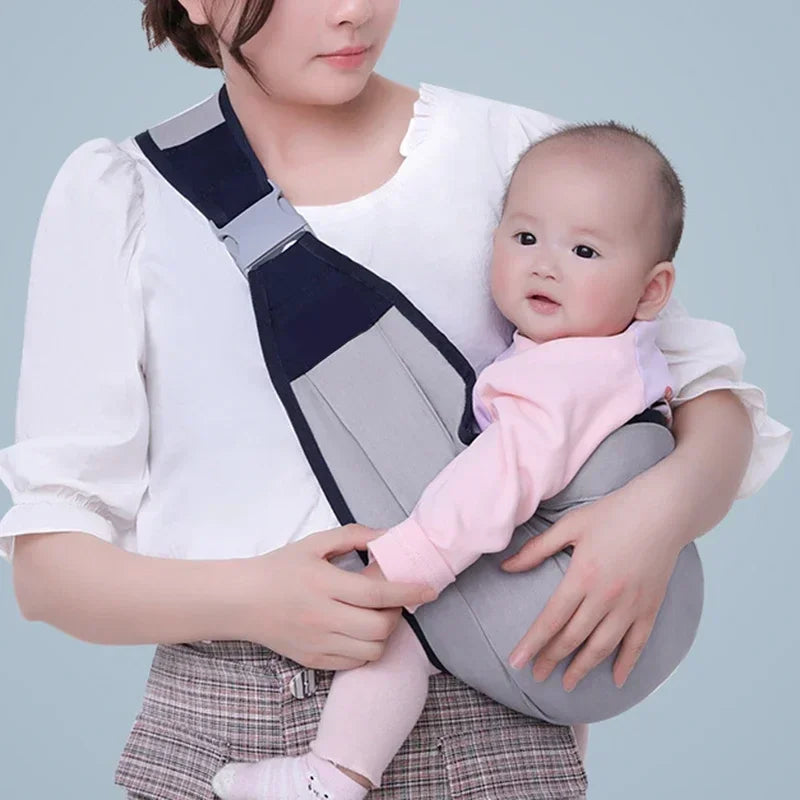 Sling para Bebê Canguru: Confortável, Respirável e Ergonômico - Ideal para Pais Ativos