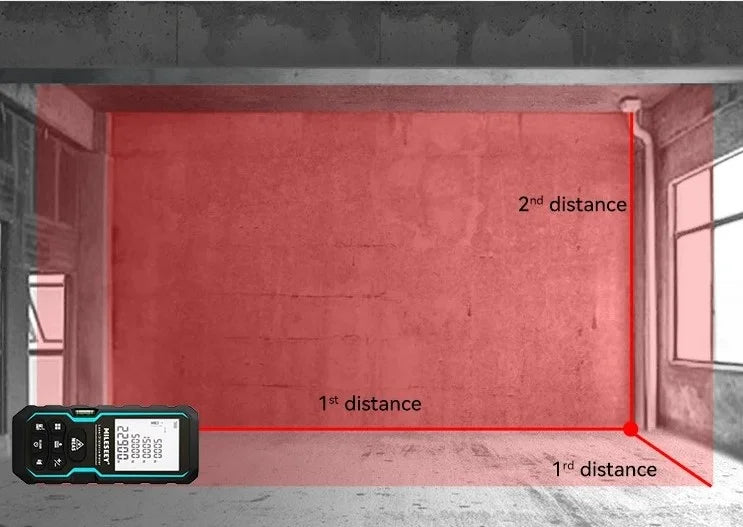 Trena a Laser 100M: Tecnologia avançada para medições precisas em projetos profissionais.