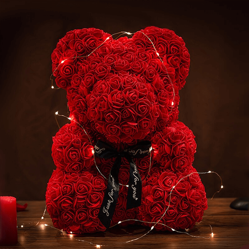 Polideia comprar melhor urso com flores barato