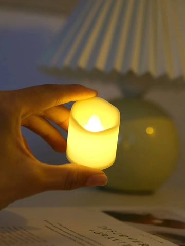Velas LED: Ambiente seguro e encantador para decoração. Longa vida útil, sem calor excessivo. Perfeito para diversas ocasiões