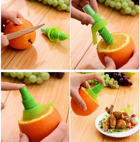 Xploudshop Limão spay espremedor de limão tempero utensilio de cozinha gadgets