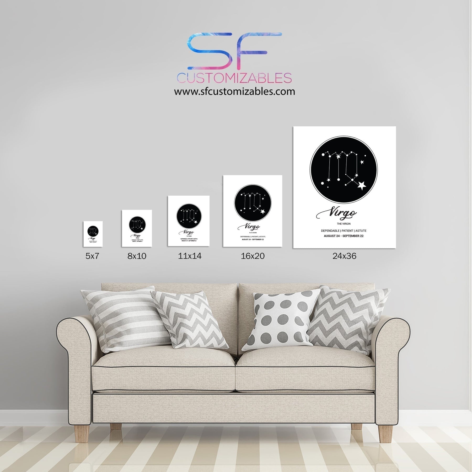 Spotify Personalized Album Cover Music Player Print Wall Art – SF
