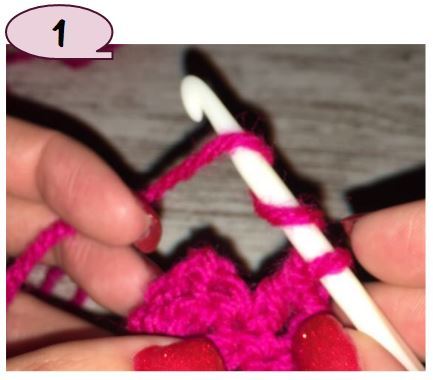 comment crocheter le point double bride