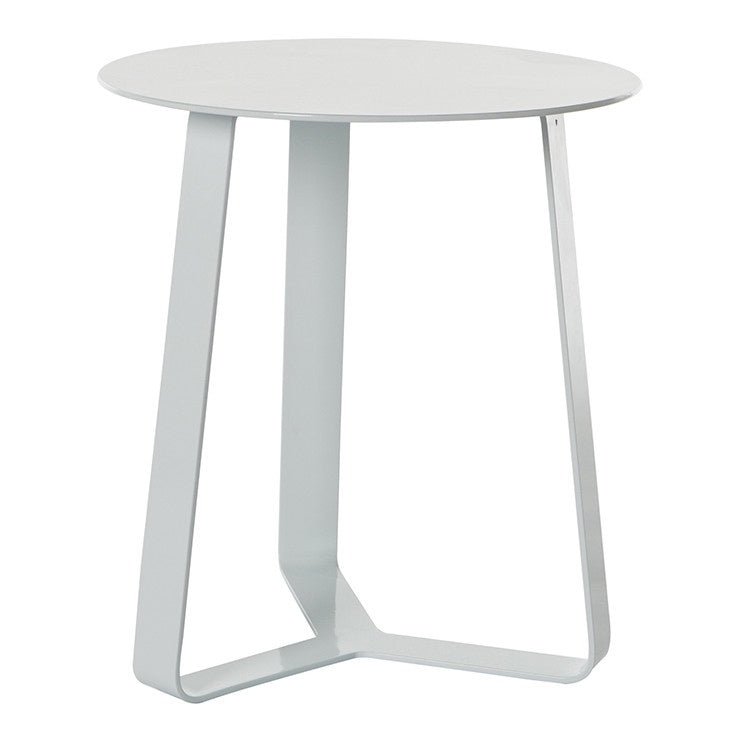 Globewest Cancun Ali Outdoor Side Table White Oscar And Willow