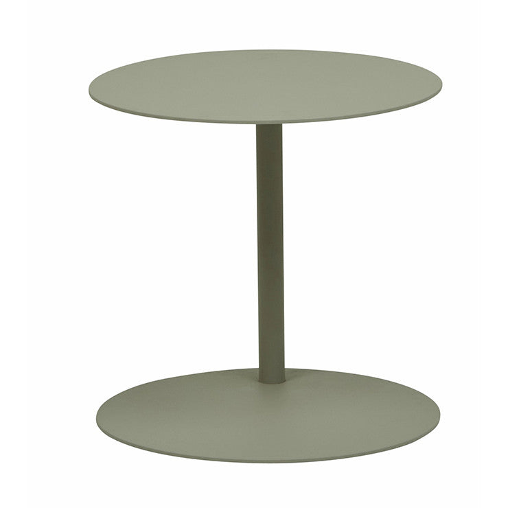 Globewest Aperto Ali Round Outdoor Side Table Grey Oscar And Willow